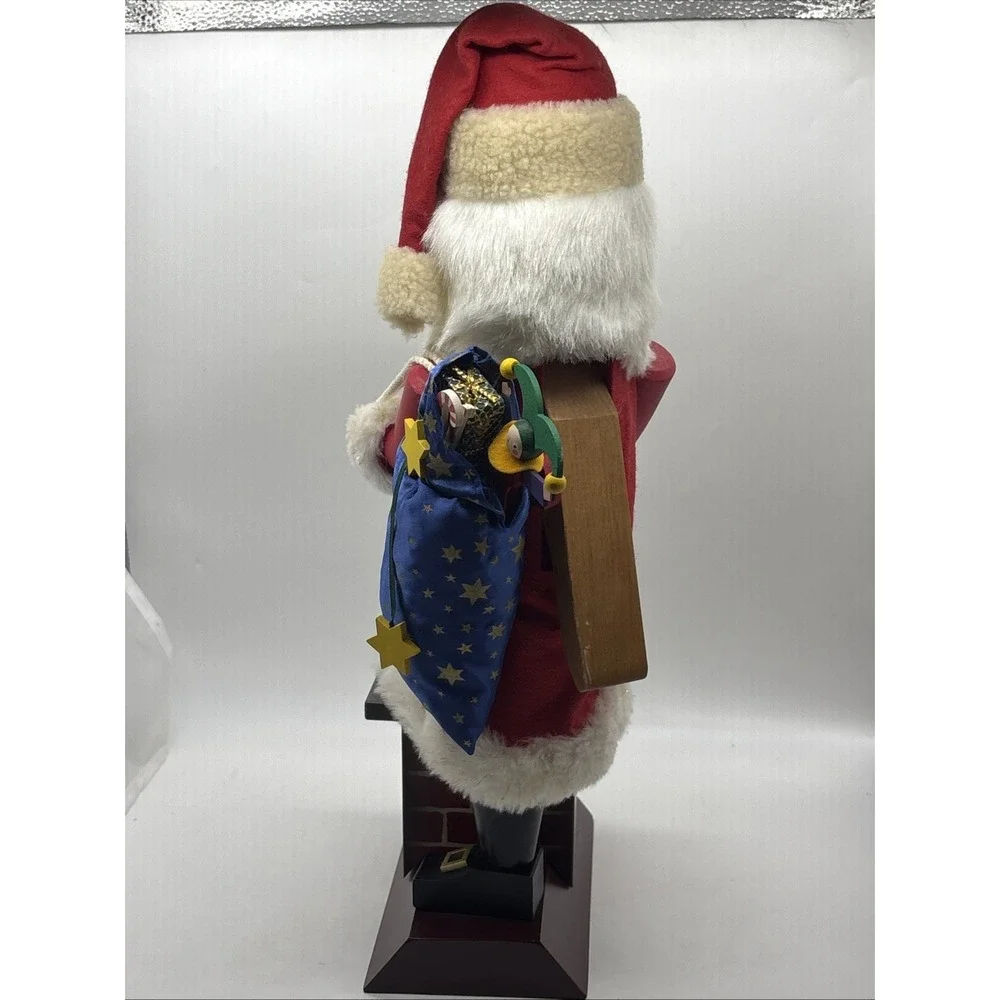 Christian Ulbricht Germany Santa on Chimney Nutcracker - 18